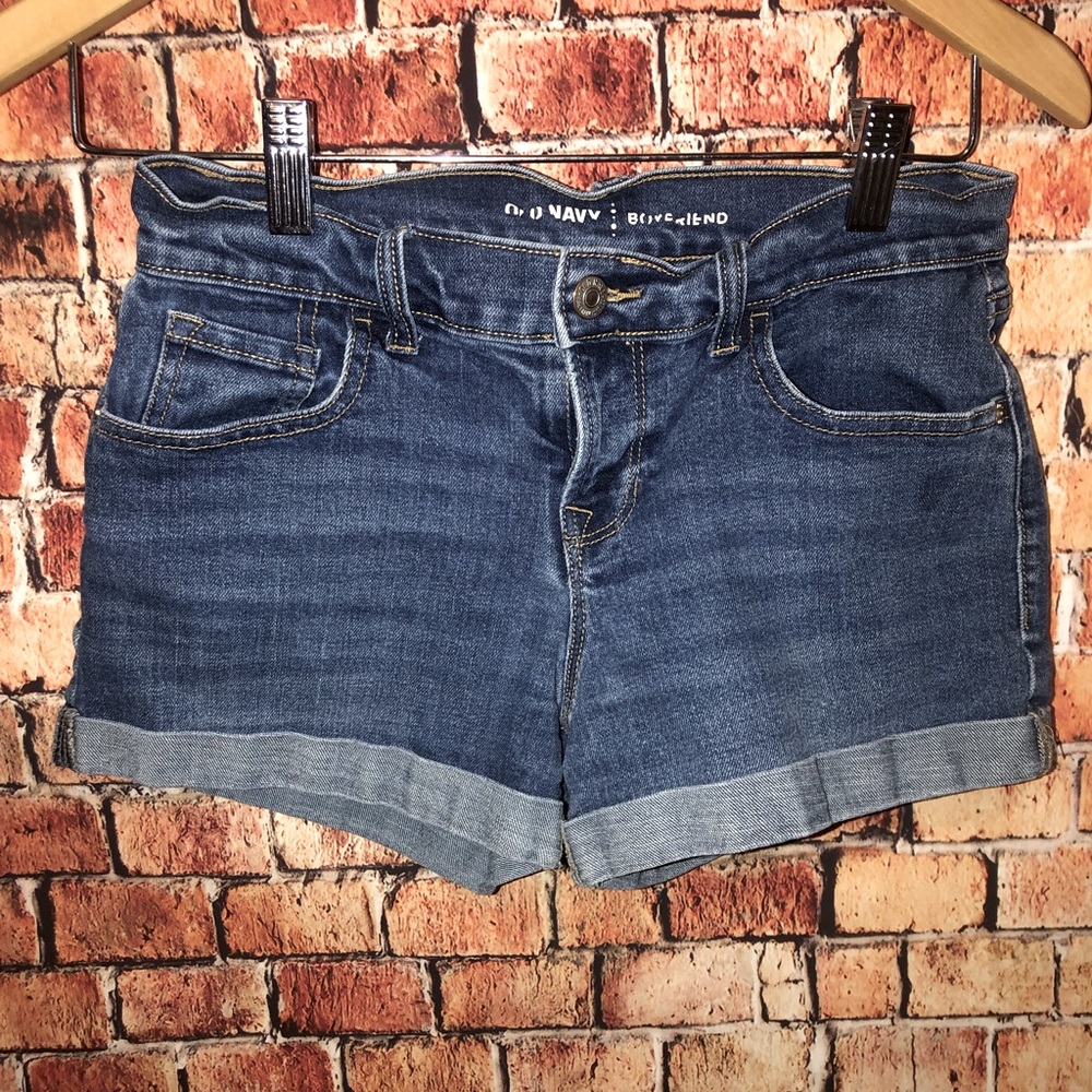 Old Navy Boyfriend jean shorts Sz 0